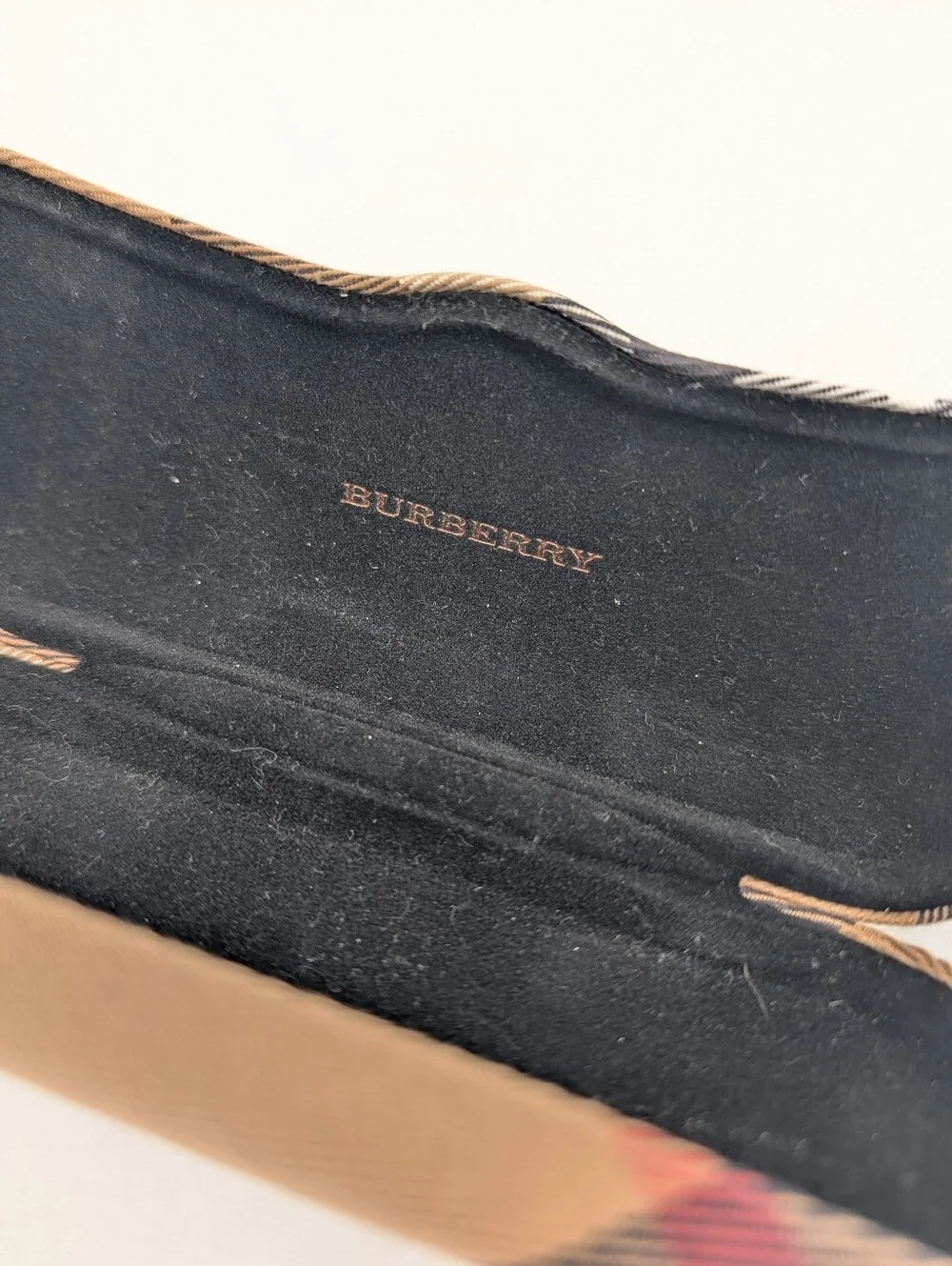 3/$20 Burberry Nova Check Eyeglass Hardshell Clamshell Case Tan Red Black